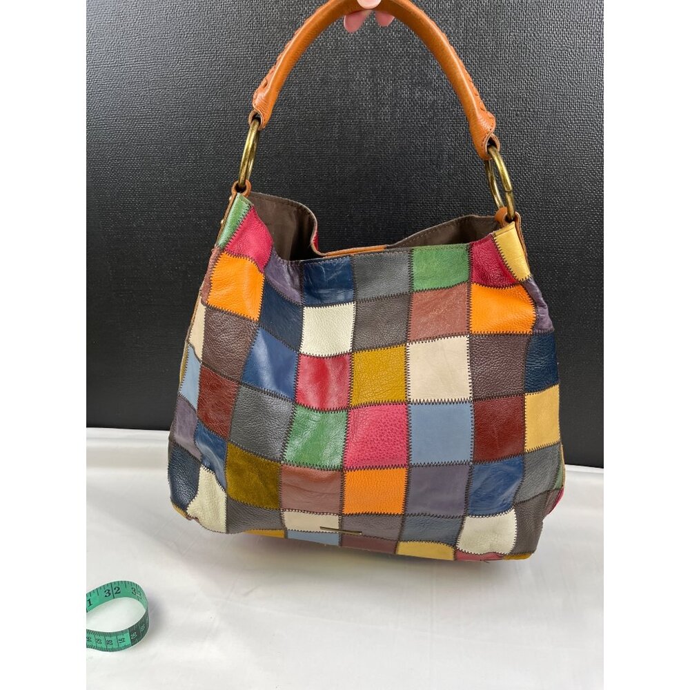 Nine West Patchwork Leather Shoulder bag / Handbag SKU 4171